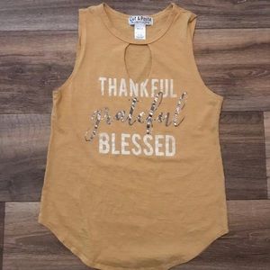 Thankful Grateful Blessed tank